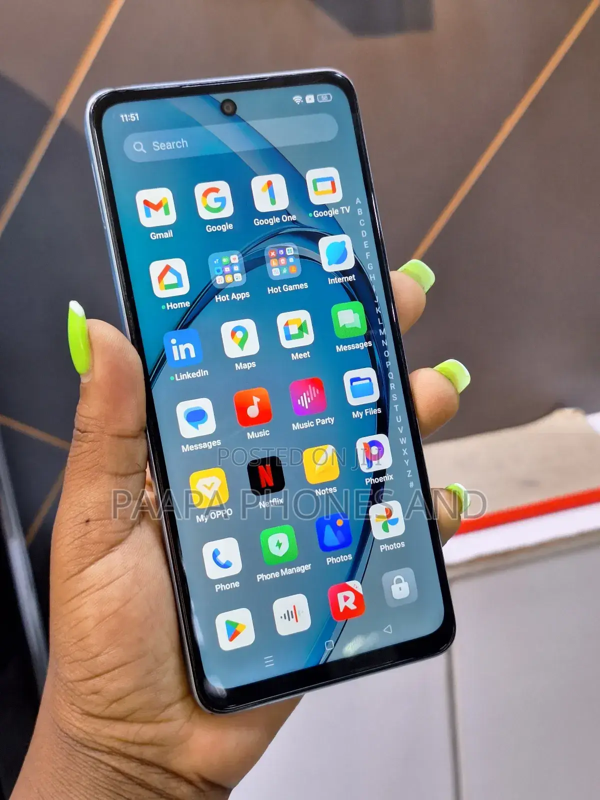 Oppo A3x 64 GB Blue