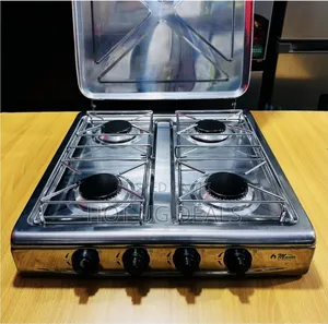 4 Burner Gas Stove Manual Ignition Table Top Cooker