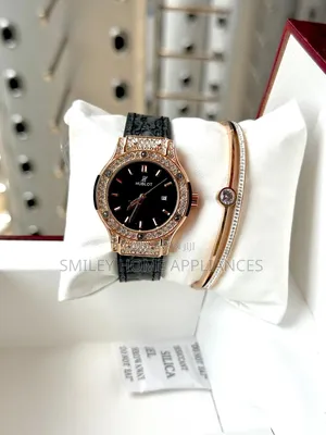 Women's Original Hublot Automatic Time Piece With a Bracelet