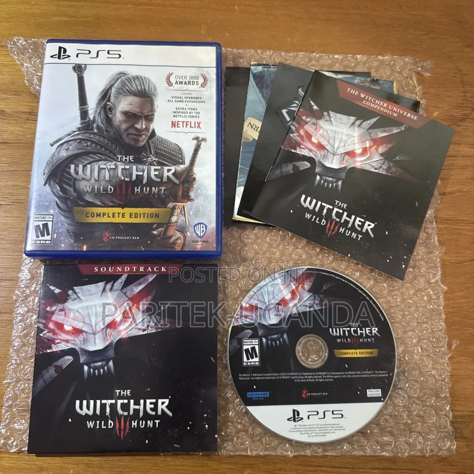 The Witcher Wild Hunt Ps5 Used