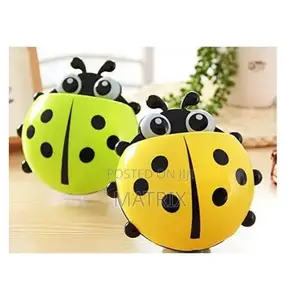 Cute Ladybug Kids Tooth Brush Holder