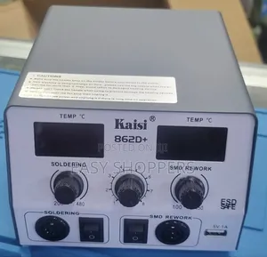Kaisi 862d+ SMD Soldering and Hot Air Rework Station 2-in-1 Tool