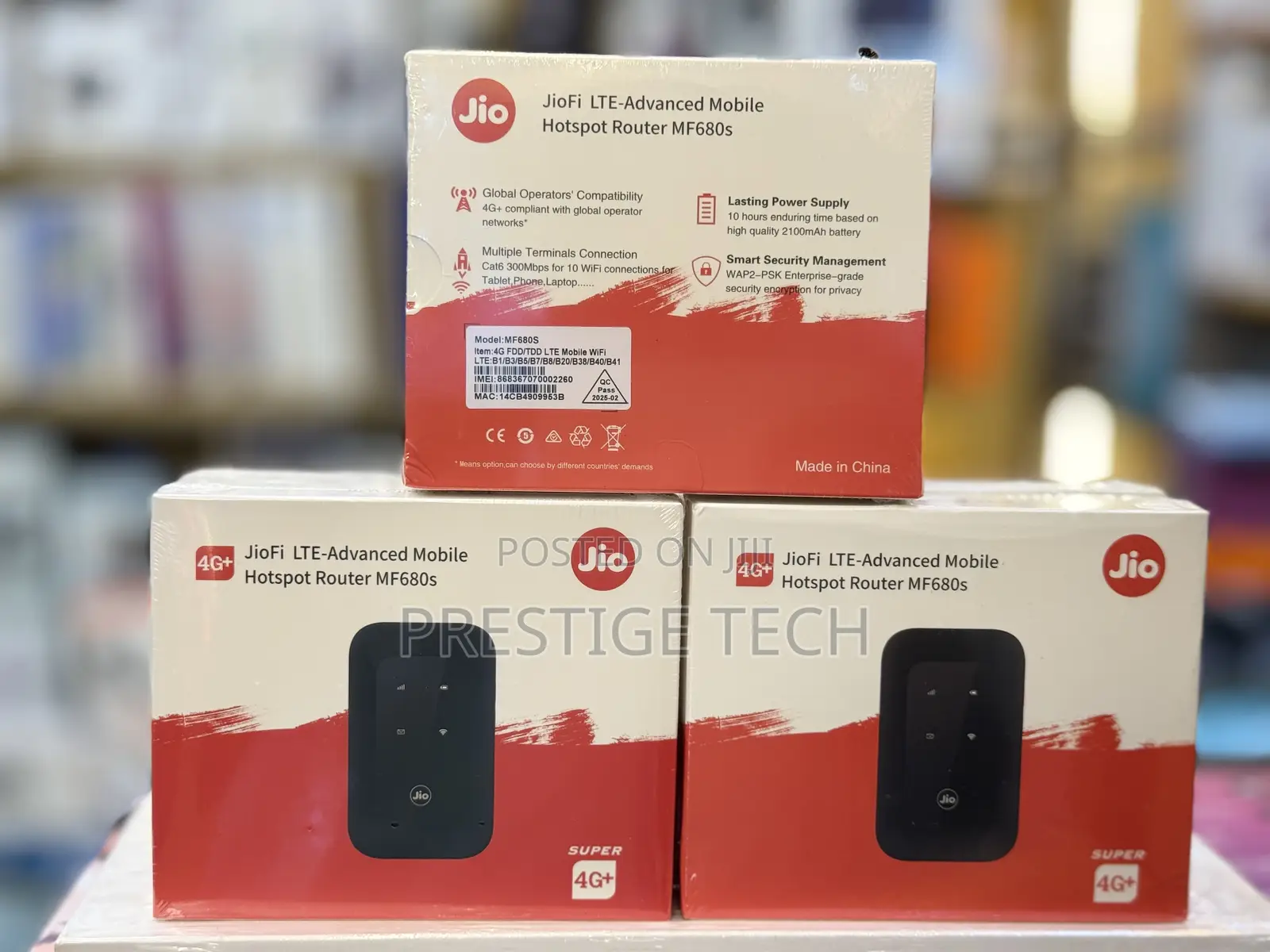 Jio Mf680s Advanced Lte Mobile Router Fully Unlocked To All Networks