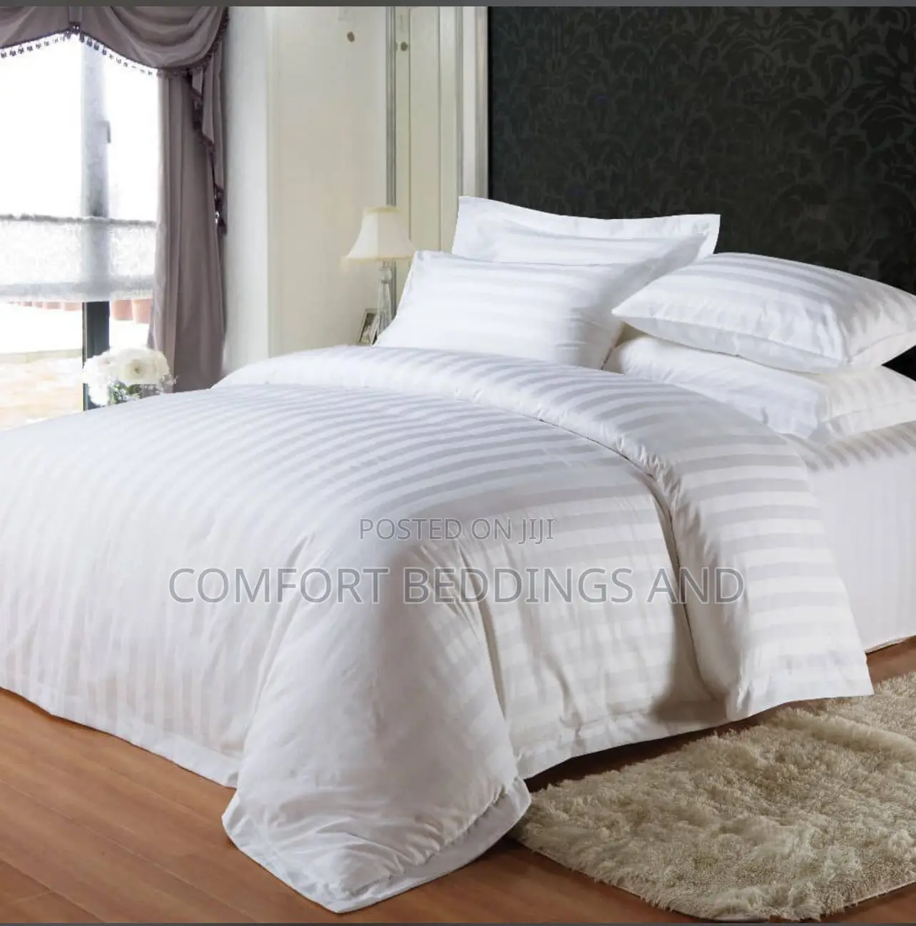 Plain White Duvet Set