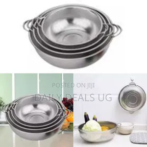 Other 4 Piece Rice,Vegetable Washing Strainer/Sieve/Colander- Silver