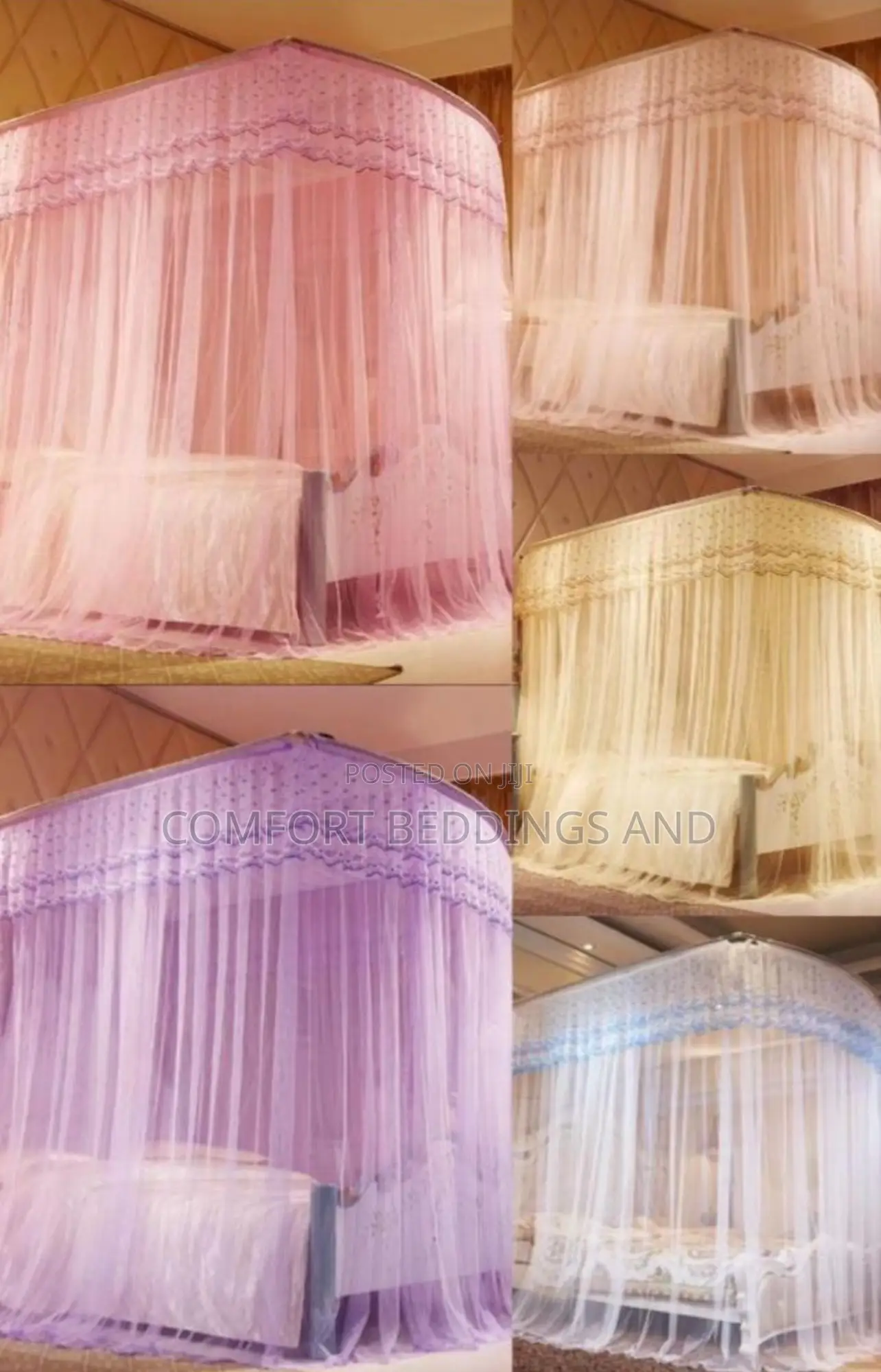 Two Stand Adjustable Mosquito Net 5*6,6*6
