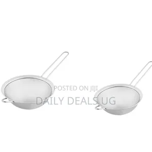 Kitchen Flour Colander Sifter Sieve Oil Mesh Wire Strainer 16cm Silver