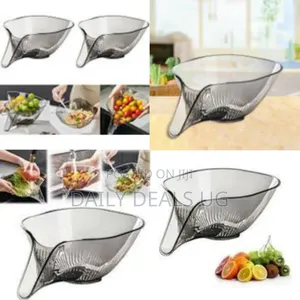 1 Piece Multifunctional Drain Basket, Plastic Drainage Basket Funnel