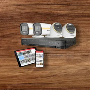 4 Channel CCTV Cameras Full Kit 2mp Havs