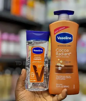 Vaseline Cocoa Radiant Lotion Oil Combo