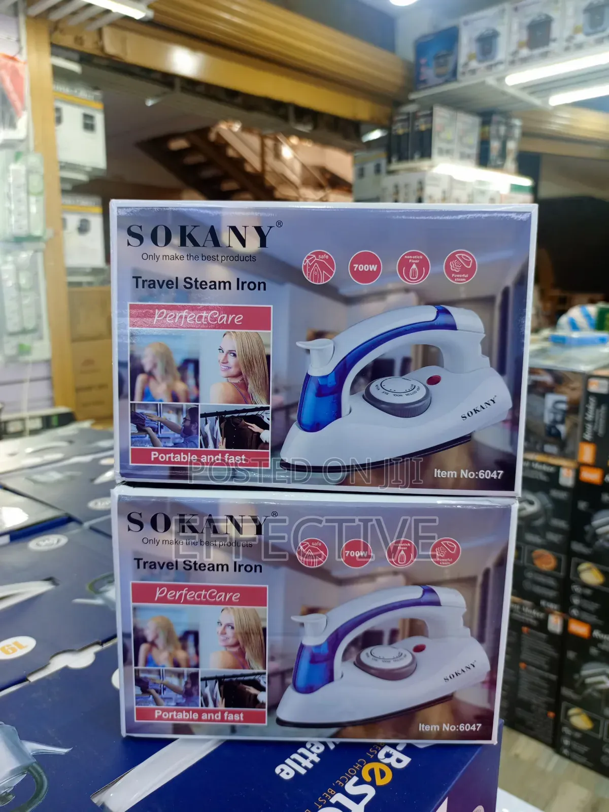Sokany Travel Steam Iron.