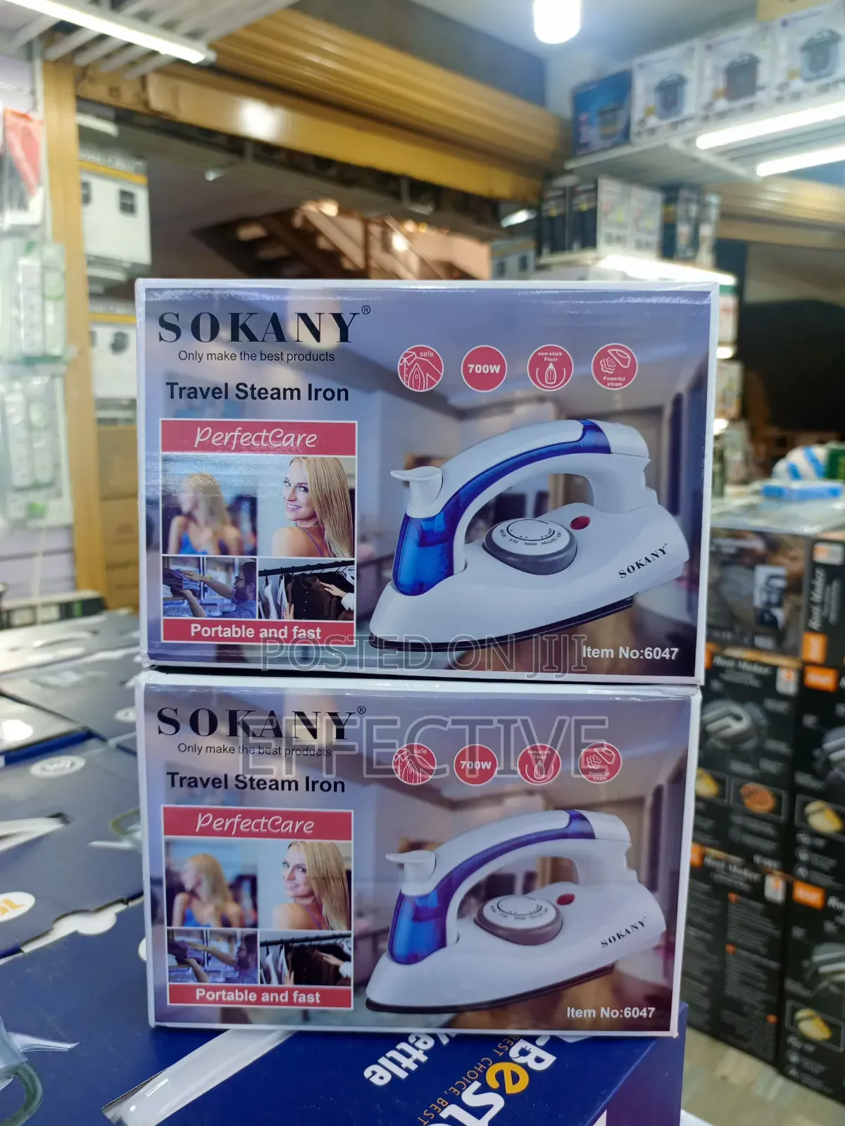 Sokany Travel Steam Iron.