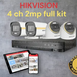 4 Channel CCTV Cameras Full Kit 2mp Fonsi