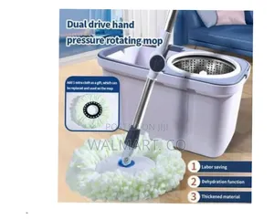 Spinning Mop-Blue, Grey