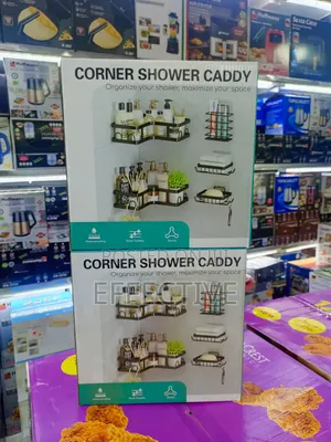 Cf Bs03 Corner No Drilling Shower Caddy