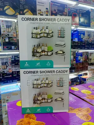 Cf Bs03 Corner No Drilling Shower Caddy