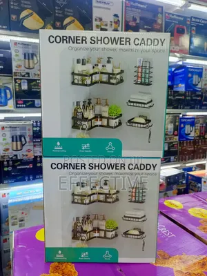 Cf Bs03 Corner No Drilling Shower Caddy