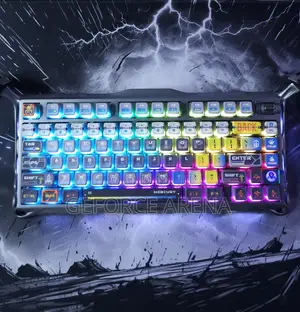 Gravastar Premium Mechanical RGB Wireless Keyboard