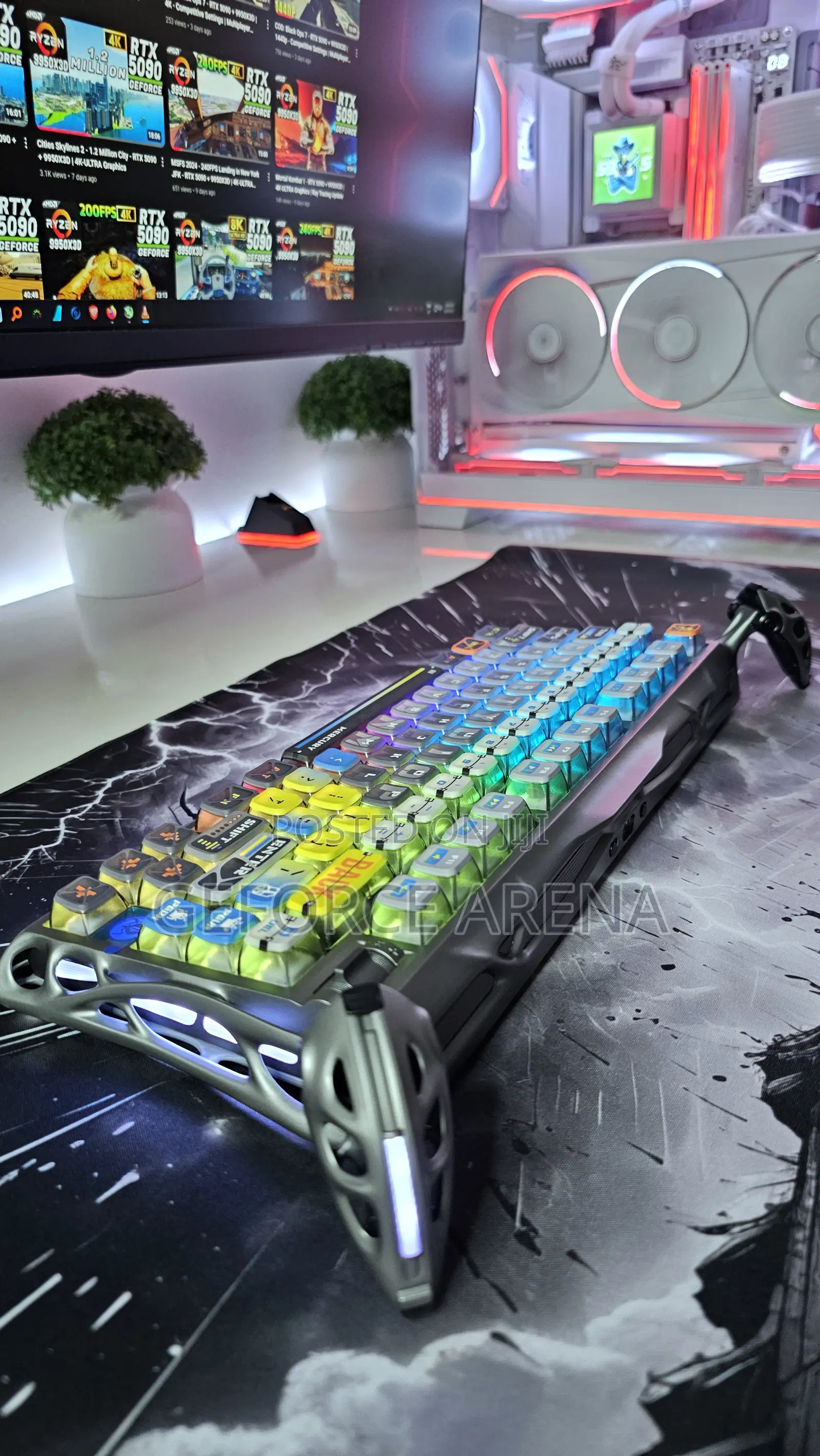 Gravastar Premium Mechanical RGB Wireless Keyboard