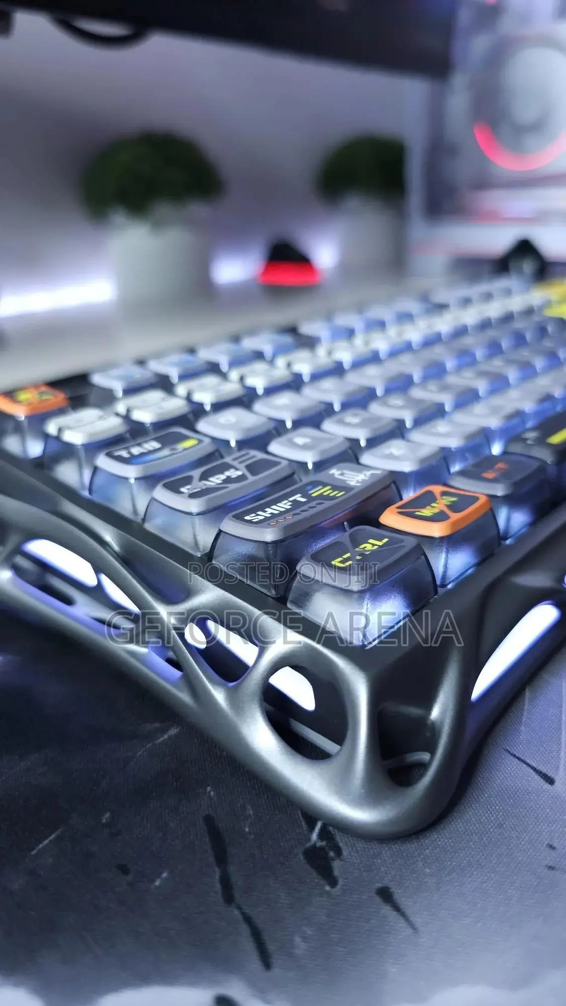 Gravastar Premium Mechanical RGB Wireless Keyboard