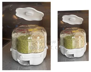 Rotating Cereal Storage Dispenser