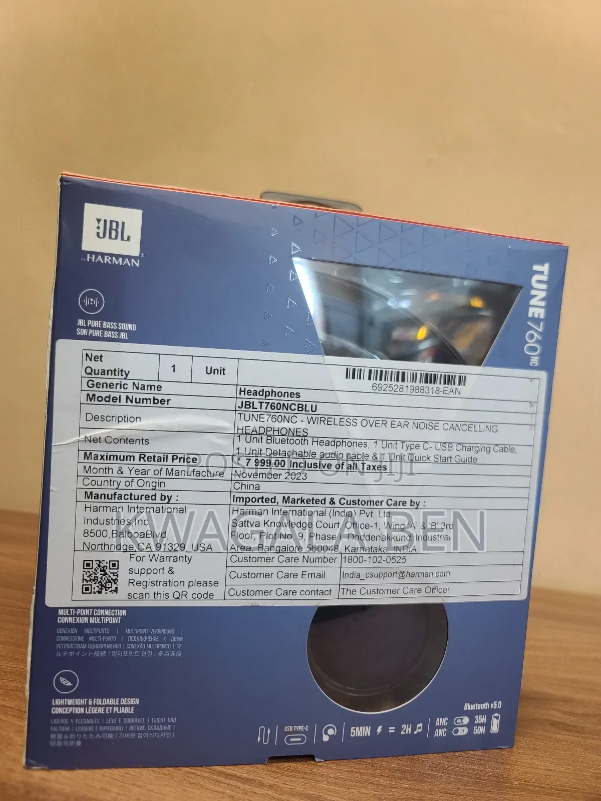 JBL Tune 760nc Headphone