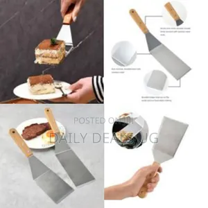 Stainless Steel Metal Griddle, Heavy Duty Spatula