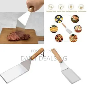 Stainless Steel Metal Griddle, Heavy Duty Spatula
