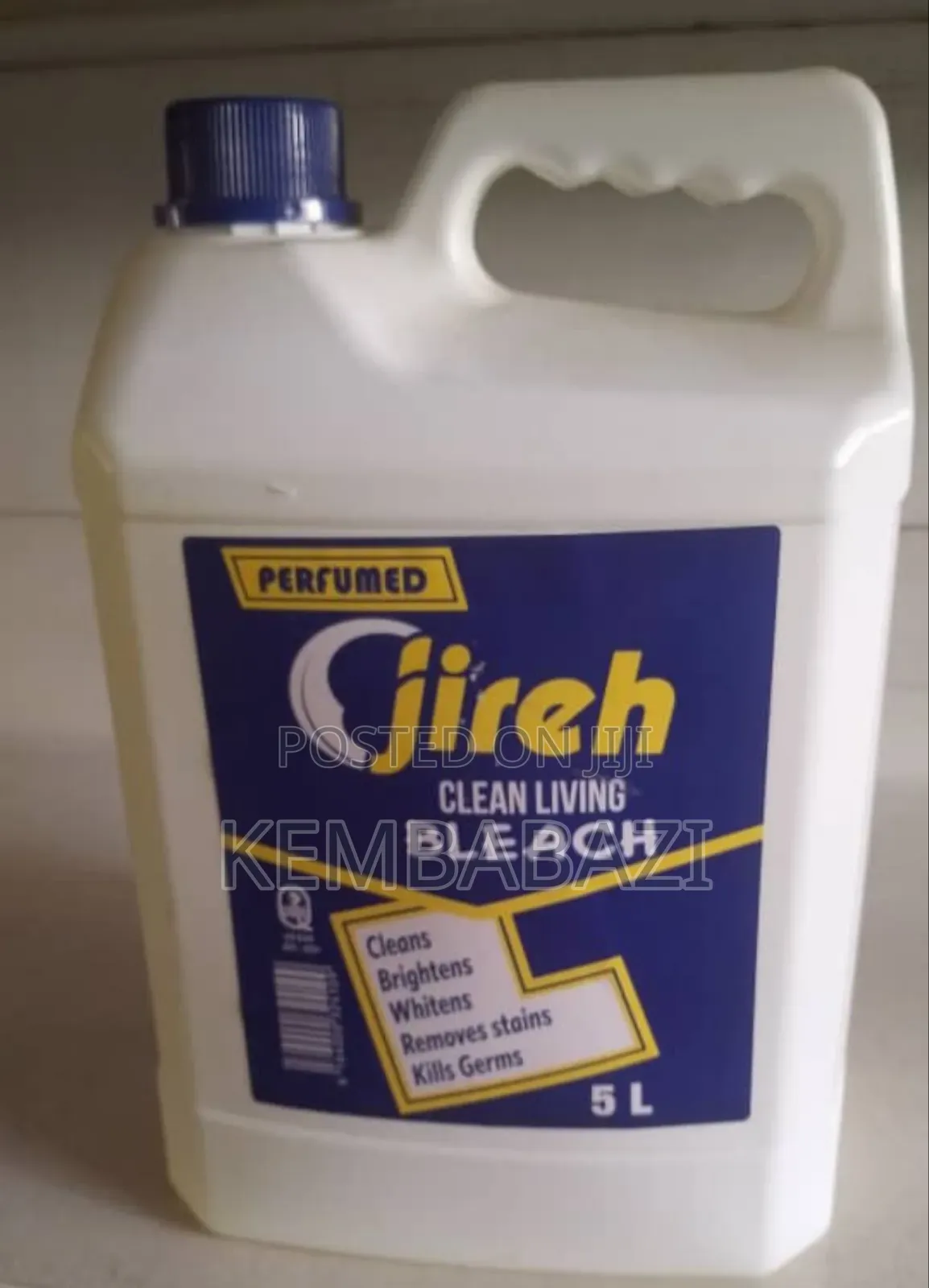 5litres Jireh Bleach Cleaning Detergent