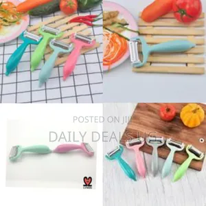 Dolphin Stainless Steel Peeler 3-in-1 Grater Slicer Cozy Grip Sharp