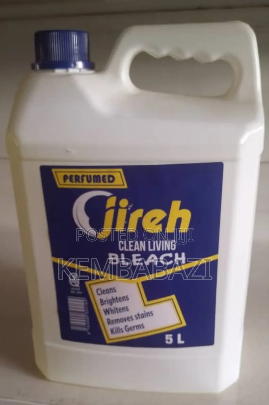 5litres Jireh Bleach Cleaning Detergent