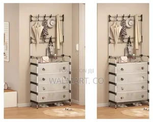 Multifunctional Shoe Rack With Coat Hanger