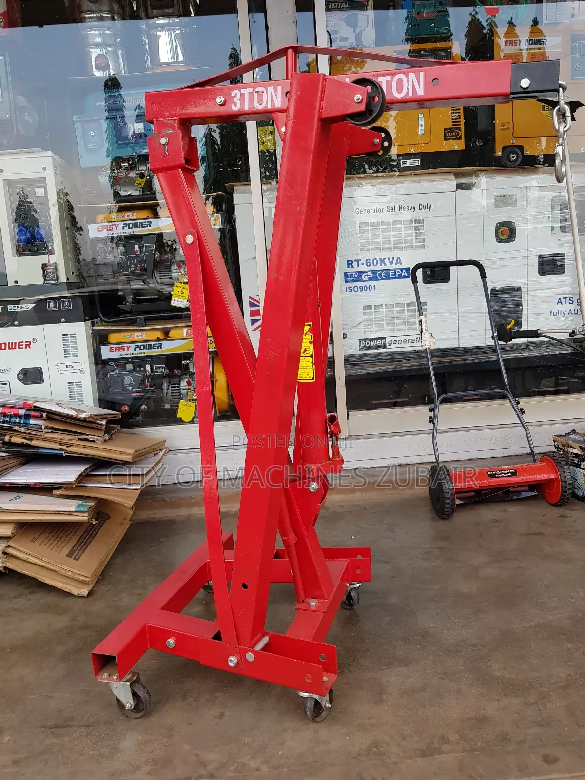 Engine Lifting Machine