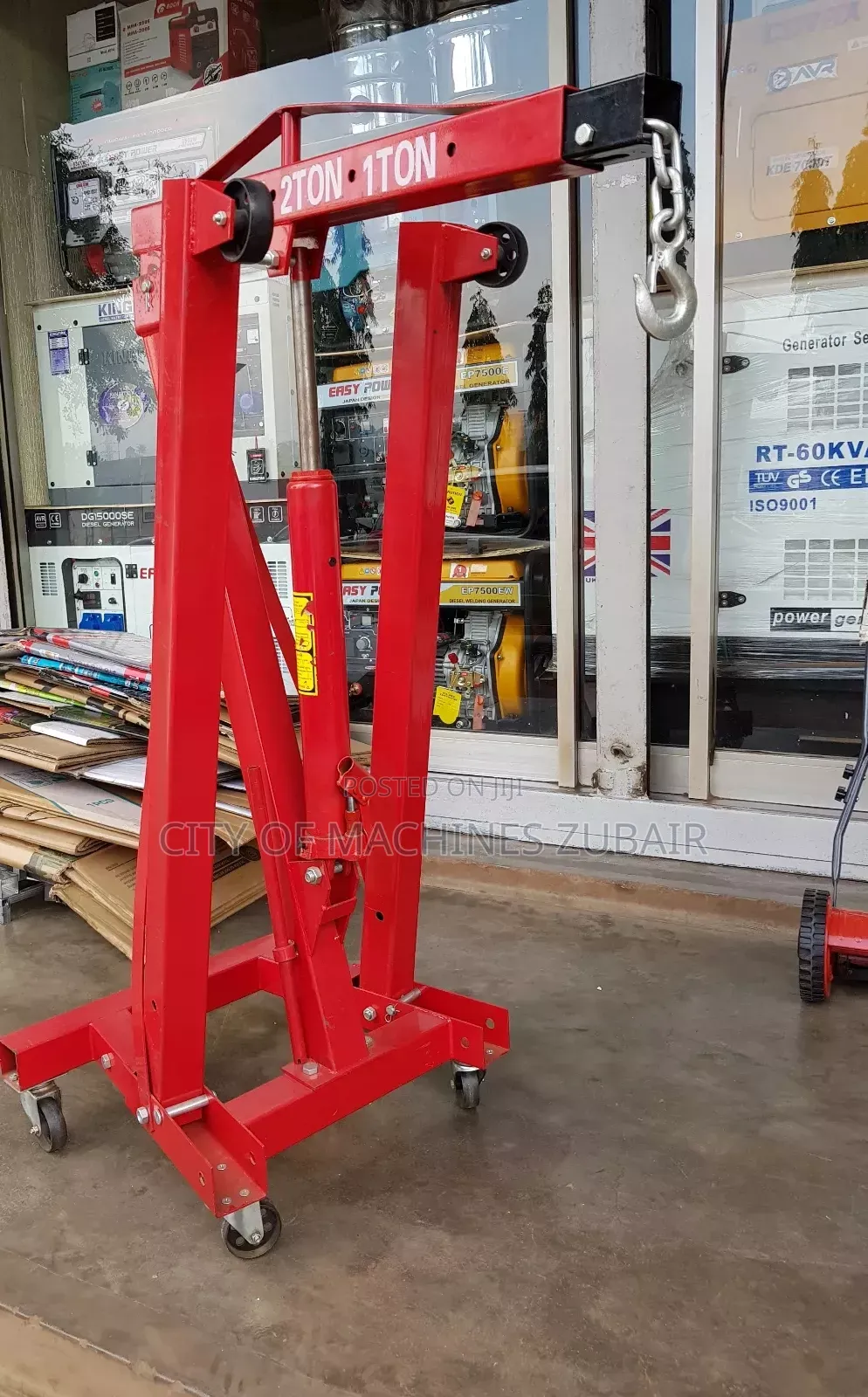 Engine Lifting Machine