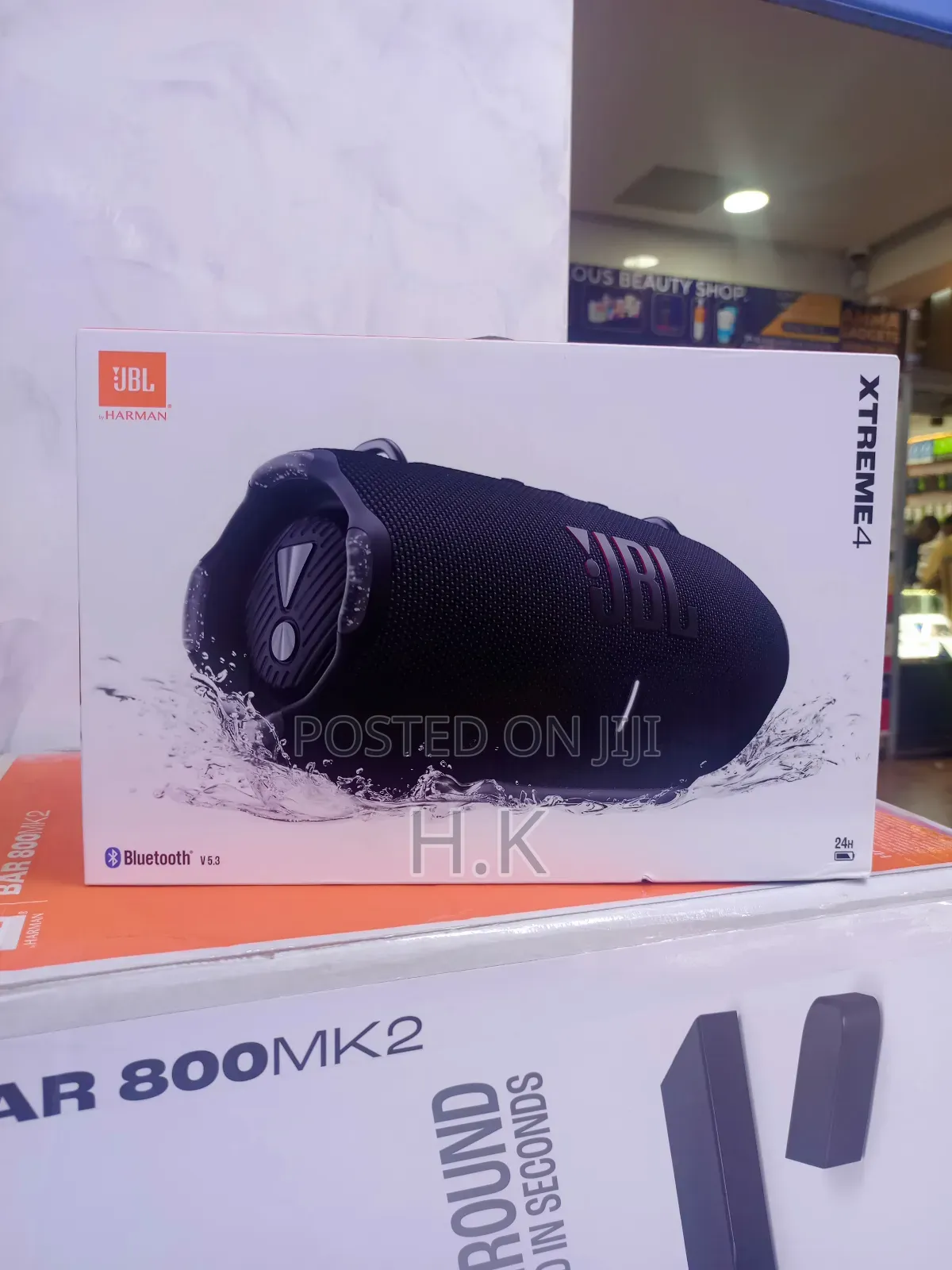 JBL Xtreme 4 Portable Bluetooth Speaker.