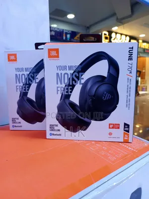 JBL Tune 770nc Adaptive Noise Cancelling Wireless Over-Ear Headphones.