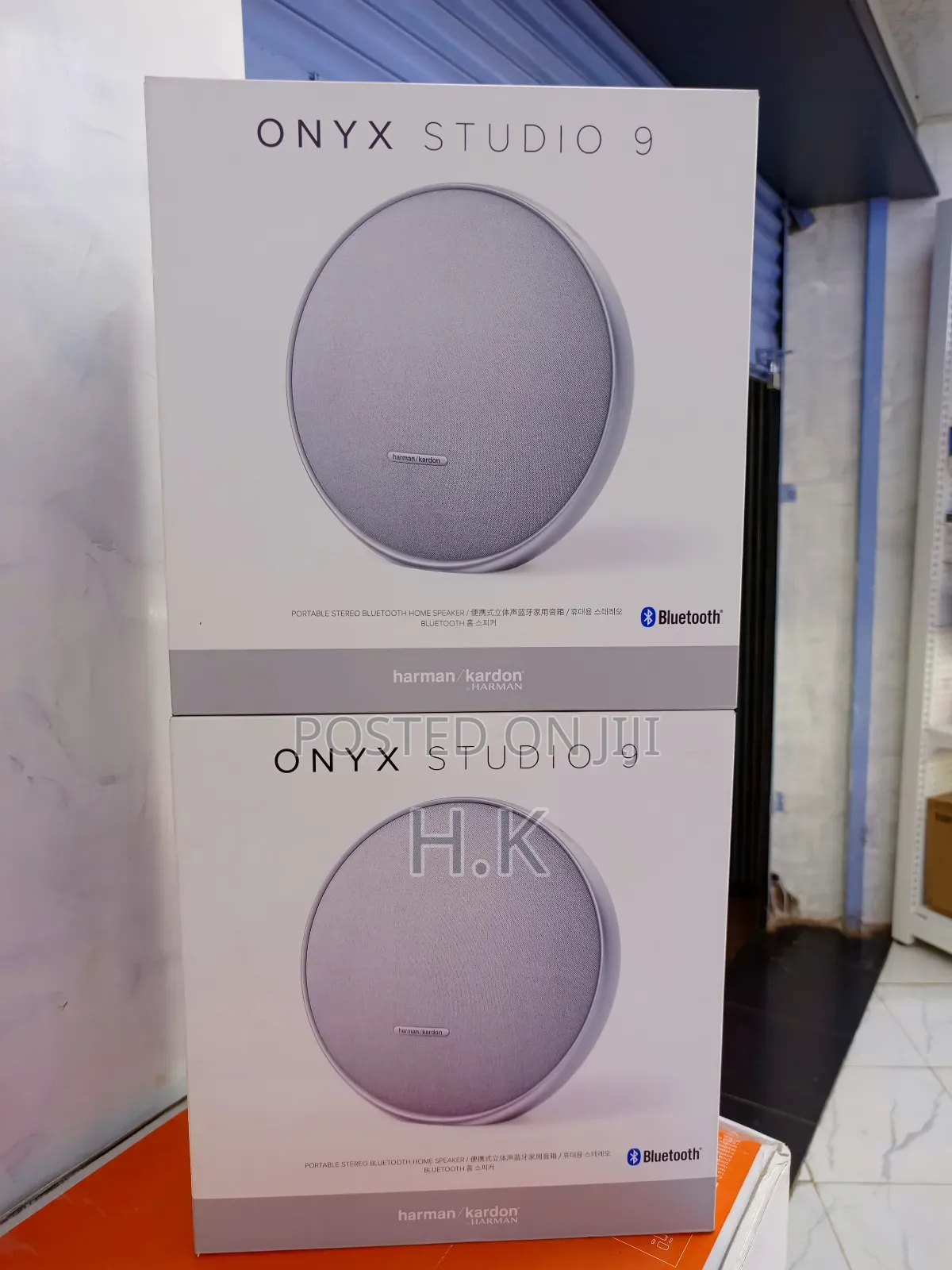 Harman Kardon Onyx Studio 9, a Portable Bluetooth Speaker.