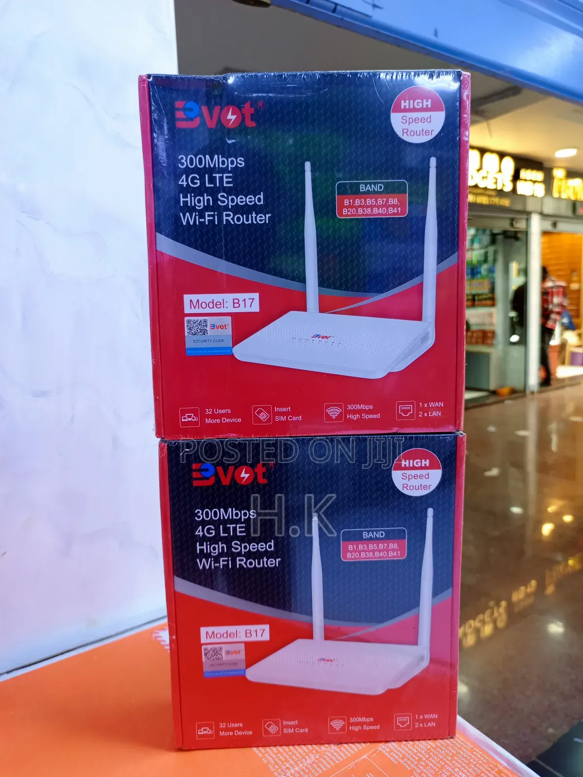 Bvot B17 300mbps 4g Lte High Speed Wi-Fi Router.