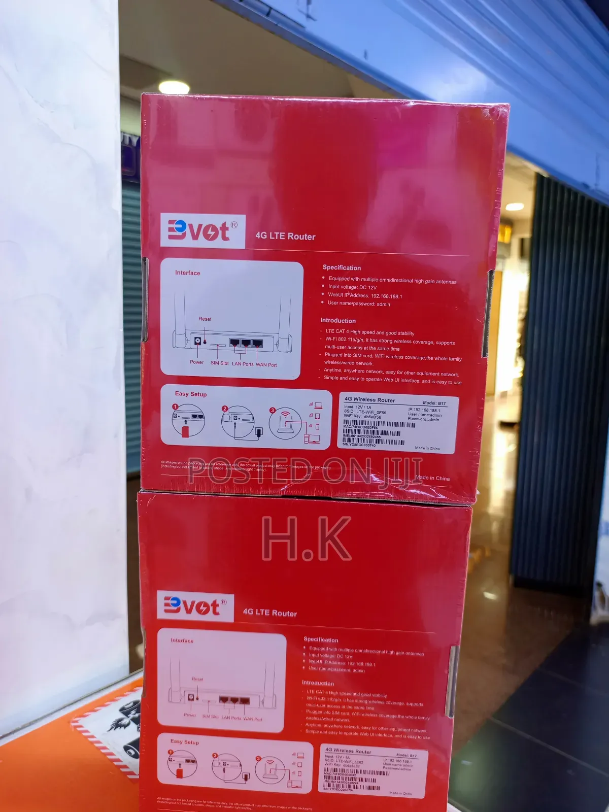 Bvot B17 300mbps 4g Lte High Speed Wi-Fi Router.