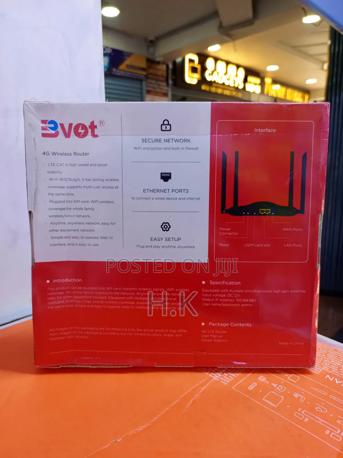 Bvot B27 Universal 4g Lte Wireless Router.