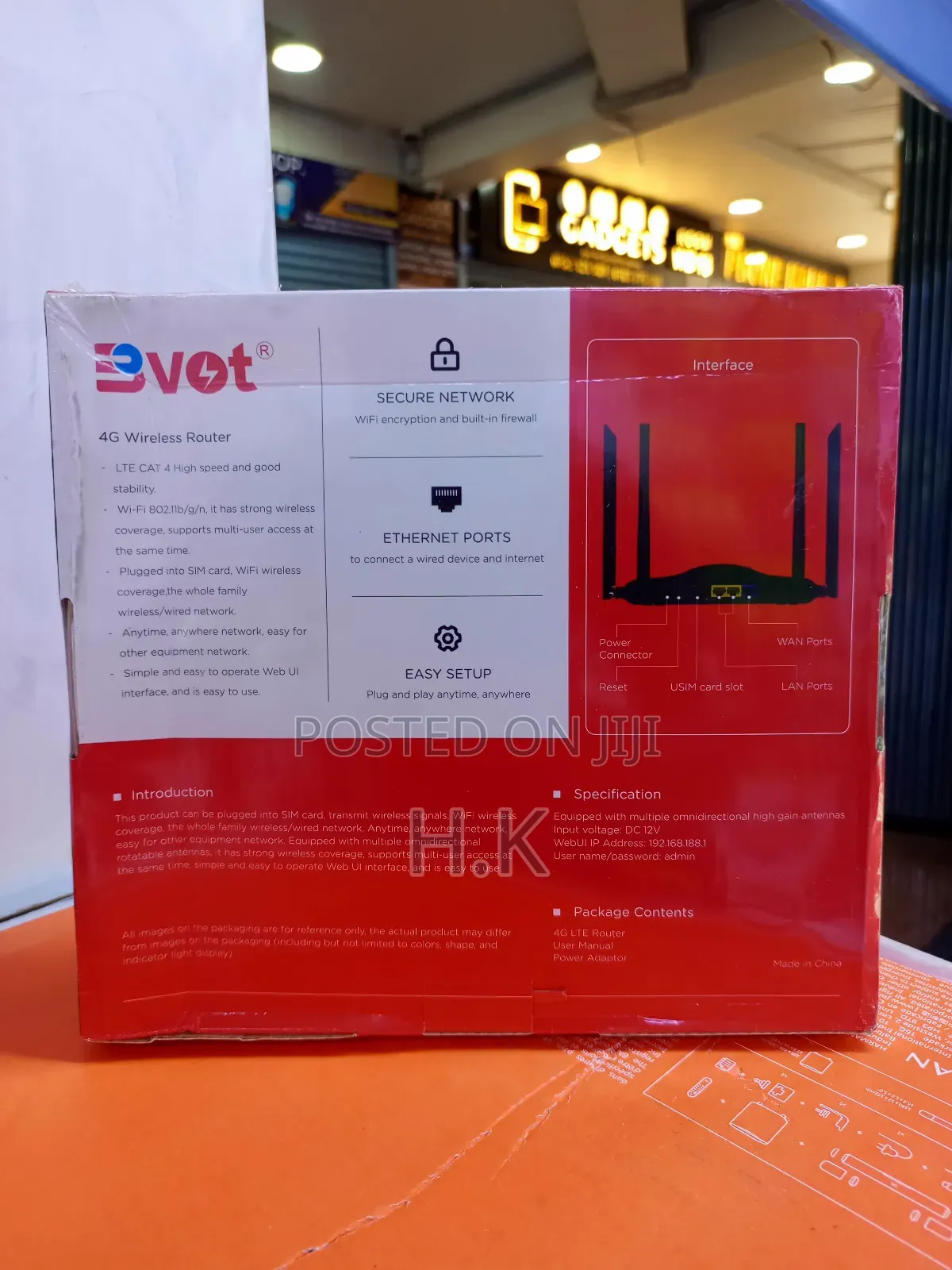 Bvot B27 Universal 4g Lte Wireless Router.