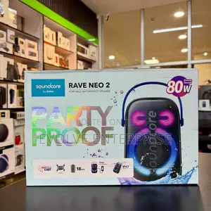 Anker Soundcore Rave Neo 2 Portable Speaker – 80w