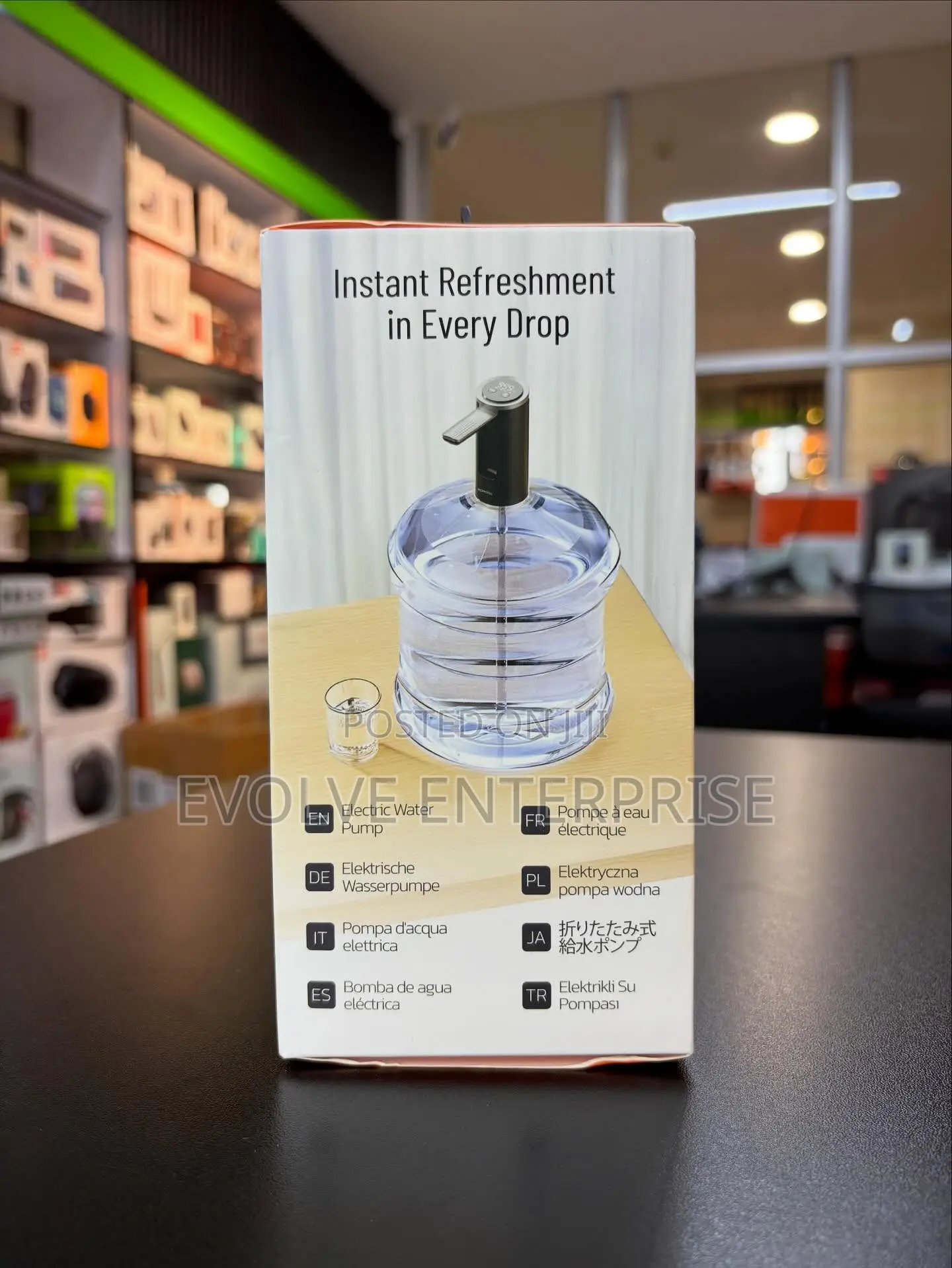 Porodo Lifestyle Foldable Electric Water Pump