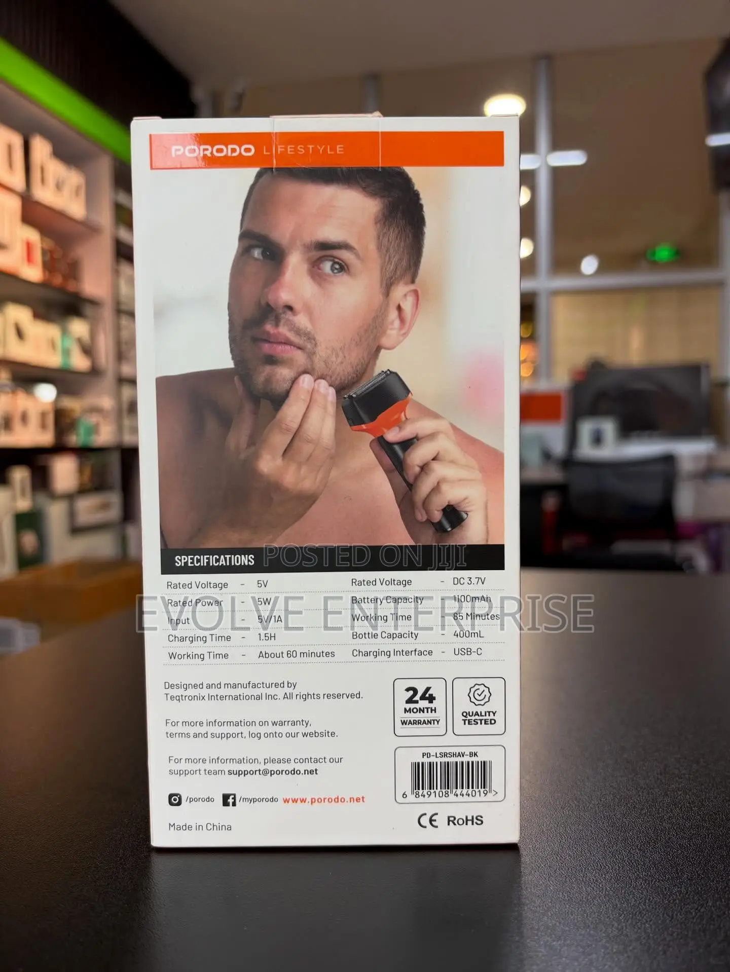 Porodo Lifestyle Dual Purpose Beard Trimmer