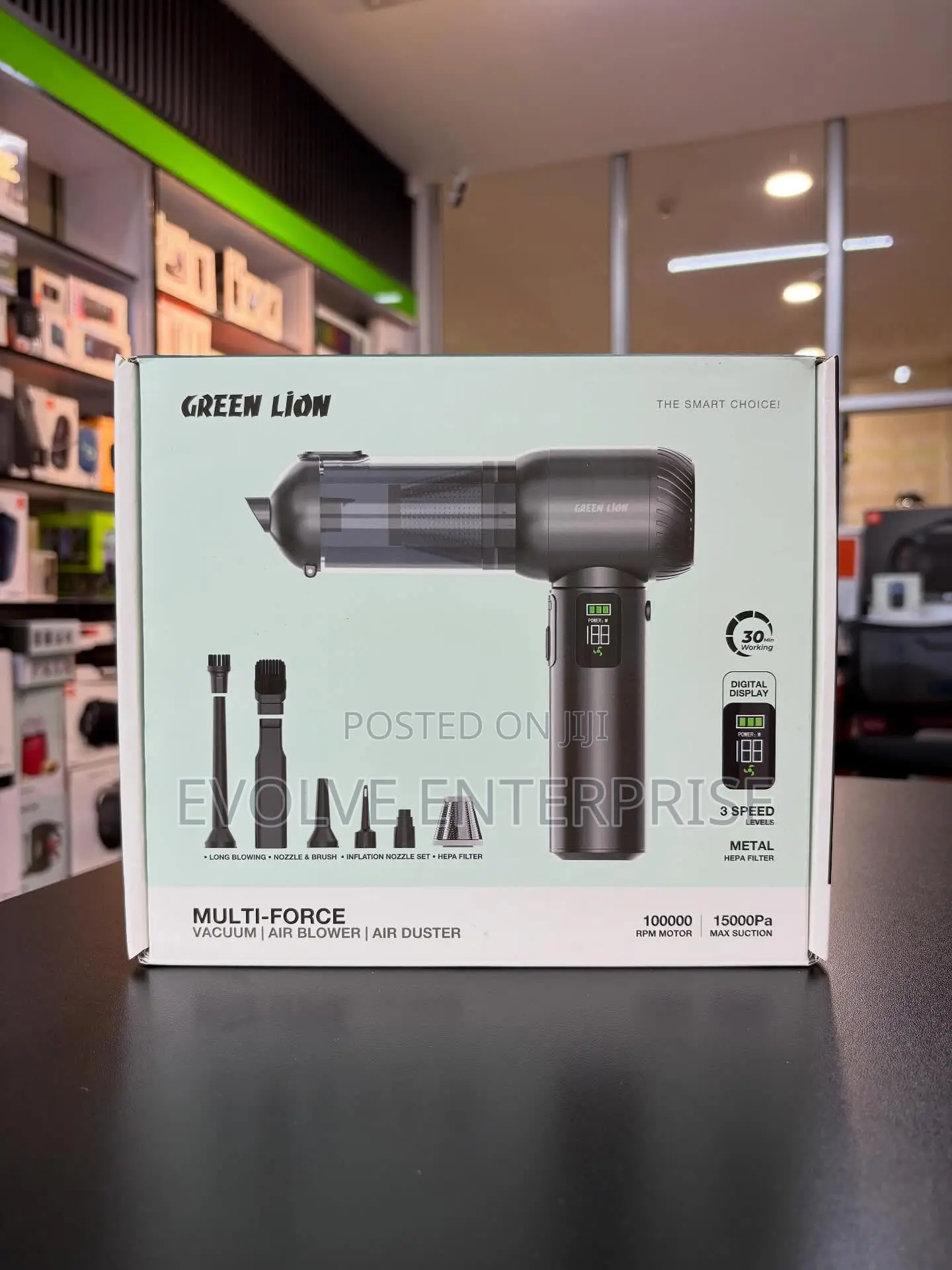 Green Lion Multi-Force Vacuum Air Blower
