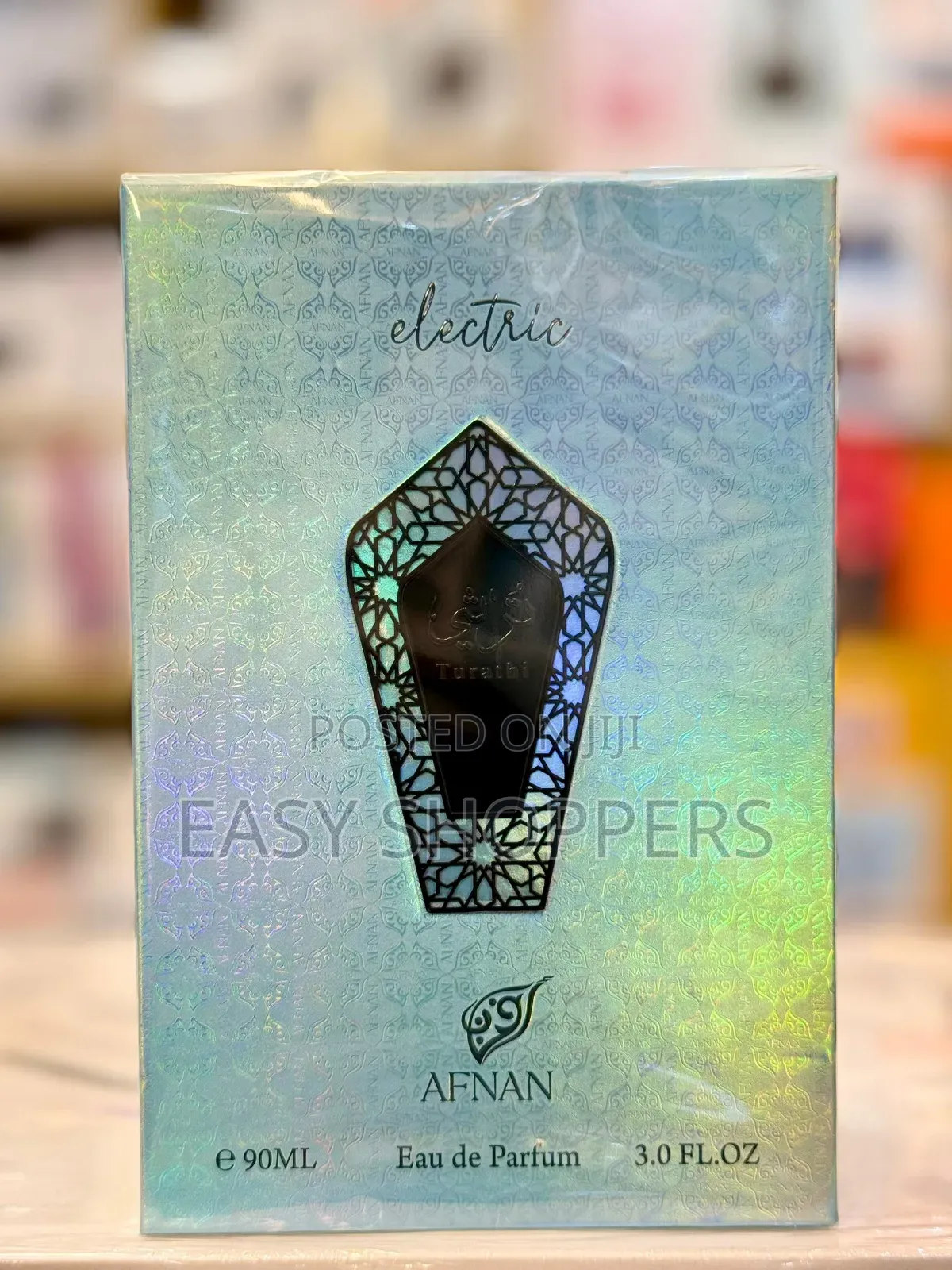 Afnan Turathi Electric Perfume Unisex Eau De Parfum, 3.0 Fl