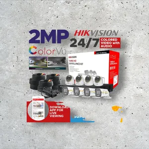8 Channel CCTV Cameras Full Kit 2mp Horw