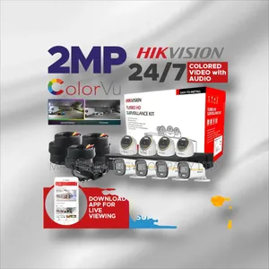 8 Channel CCTV Cameras Full Kit 2mp Vuro