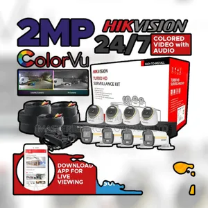 8 Channel CCTV Cameras Full Kit 2mp Goiu