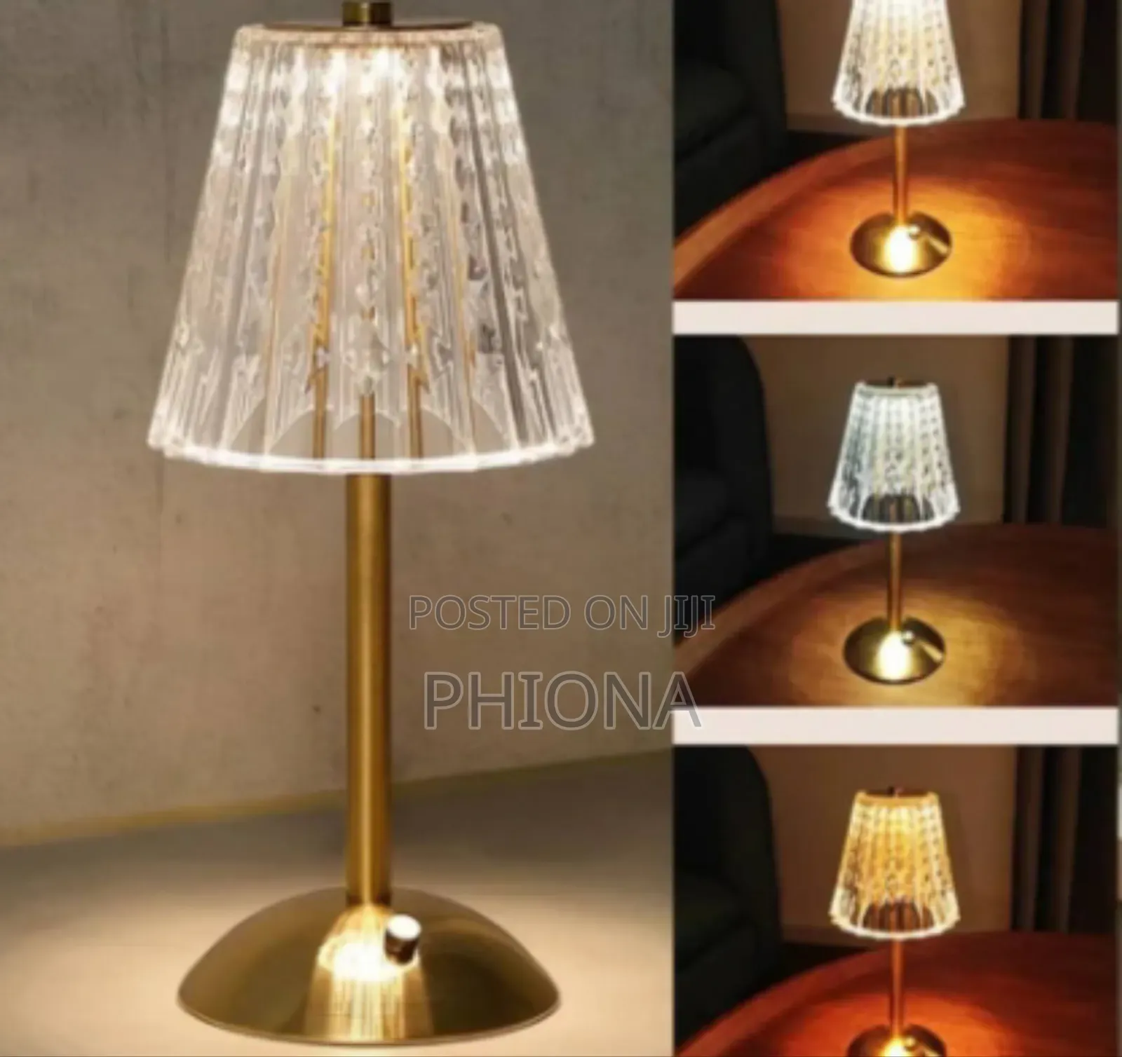 Crystal Table Lamp